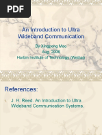 CH1 - Ultra WideBand Communication