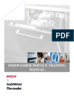 Bosch Dishwasher Service Training Manual - Part1 PDF