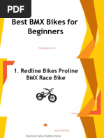 The BMX Bikes