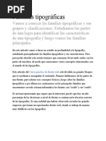 Familia Tipografica.