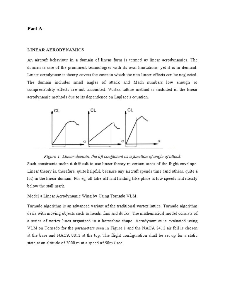 Linear Aerodynamics in Aircraft Design | PDF | Lift (Force) | Drag ...