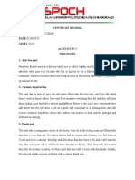 Centro de Idiomas Name: José Luis Escobar DATE:01/08/2020 Level:Vi-H Activity #1 Dialogues 1.-Bye! See You!