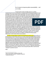 Police Reforms PDF
