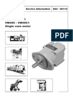 VM4C - VM4C1 Vm4Sc - Vm4Sc1 Single Vane Motor: Service Information