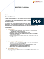 Business Proposal Hubli PDF