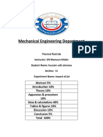 Mechanical Engineering Department