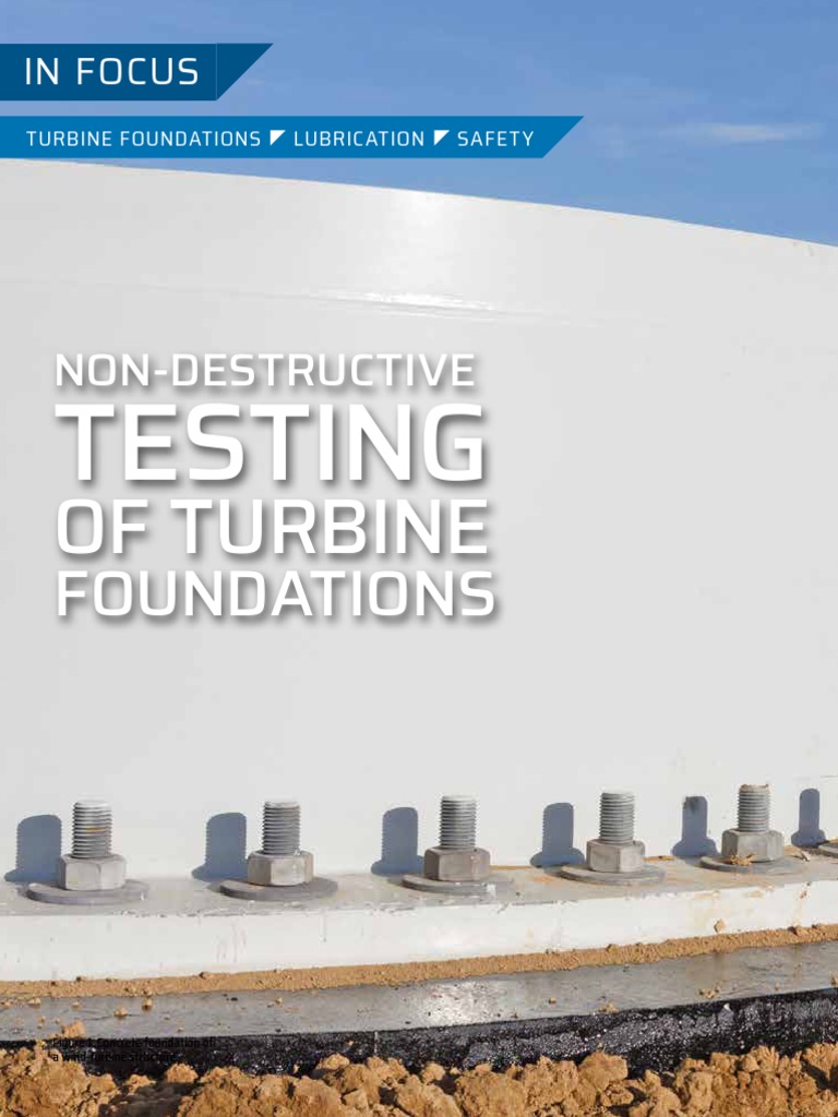 Ndt Of Wind Turbine Foundations Pdf