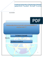 Relationship between porosity and permeability