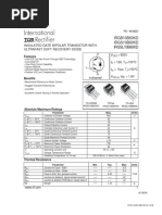 Insulated Gate Bipolar Transistor With Ultrafast Soft Recovery Diode