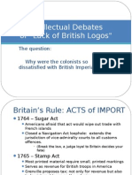 Intellectual Debates - Sparking Independence