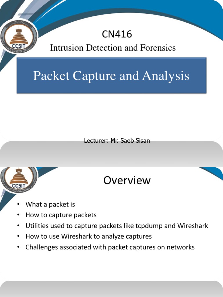 Network Packet Analysis Guide | PDF | Computer Network | Network Switch