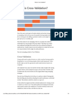 What Is Cross-Validation - PDF