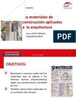 Sesión 8 - Materiales en arquitectura (1)