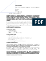 Derecho Procesal Constitucional 1era Parcial