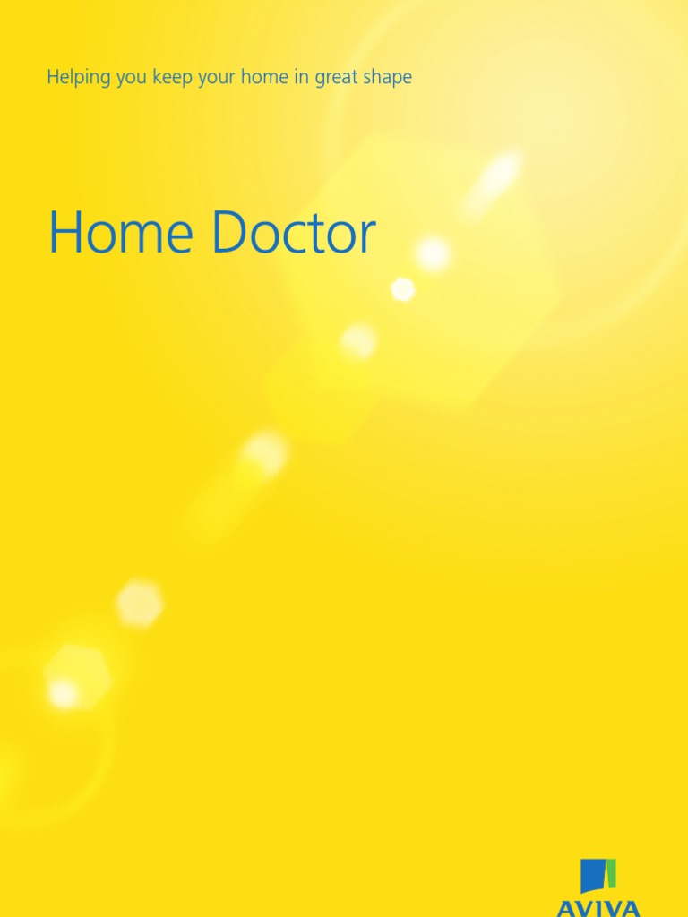Home Doctor: Helping You Keep Your Home in Great Shape | PDF | Lock ...