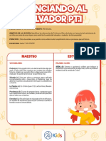 Planeador Anunciando Al Salvador 1 PDF