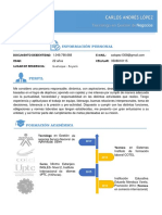 Perfil laboral de técnico en gestión de negocios