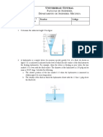 Taller de Ejecicios No 3 Fluidos 2013-1