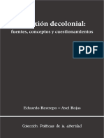 RESTREPO - Inflexion Decolonial (fuentes conceptos y cuestionamentos)