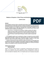 Relations of Suspicion Critical Theory and Interdisciplinary Research PDF