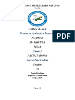 Tarea 5 Prueba Aptictudes - Docx Subir