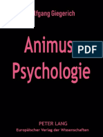 Wolfgang Giegerich - Animus-Psychologie - Aleman PDF