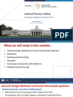 Chemical Process Safety: General Designs Methods To Prevent Fire