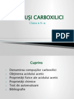 Compusi Carboxilici