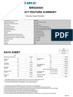 MR400SH: Product Feature Summary