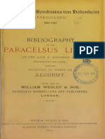 Bibliography of The Paracelsus Library PDF