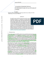 D H: L S N N D S - I S M: EEP Oyer Earning Parser Eural Etwork With Ifferentiable Cale Nvariant Parsity Easures