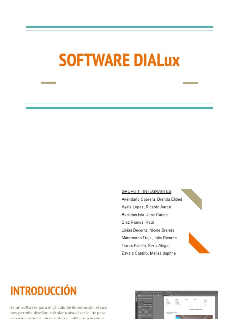 Introducción al Software DIALux | PDF | Informática