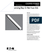Current Sensing Bay o Net Fuse Link Catalog Ca132009en