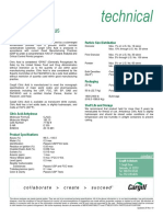 Data Sheet - Citric Acid - Cargill PDF