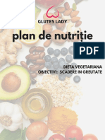 Plan de Nutritie - Dieta Vegetariana - Scadere in Greutate PDF