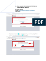 Instructivo de Como Buscar y Descargar Certificado de Capacitación PDF
