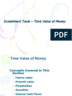 Investment Tools - Time Value of Money