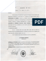 Higiene y Seguridad Municipalidad Rosario Decreto 619 15 Red Hidrante Alternativa PDF