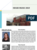 2019 House Music Presentation