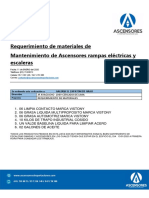 Requerimiento de Mantenimientos PDF