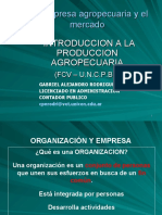La Empresa Agropecuaria y El Mercado Introduccion A La Produccion Agropecuaria