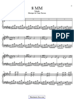 8 MM Sheet Music Yann Tiersen PDF