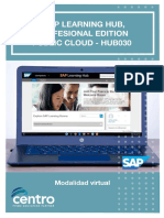 BROCHURE COMERCIAL - SAP Learning Hub - HUB030 PDF