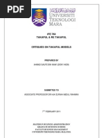 Download CRITIQUE ON TAKAFUL MODELS by Ahmad Saufe Nawi SN48472715 doc pdf