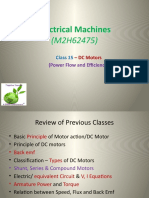 Class - 16 - DC Motors Power Flow