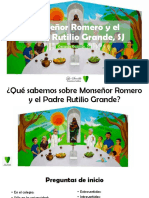 Monseñor Romero y El Padre Rutilio Grande