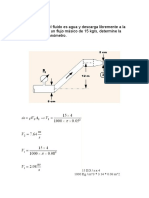 Problemas Ley de Continuidad y Bernoulli