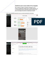 Plataforma online no1 para cursos en Español