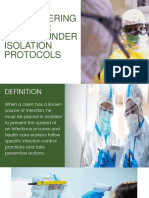 Edited and Final ADMINISTERING CARE FOR CLIENTS UNDER ISOLATION PROTOCOLS