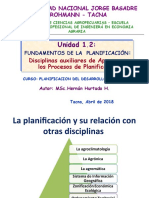 Unidad - 1.2 - 2018 - Disciplinas - Aux - Planificacion